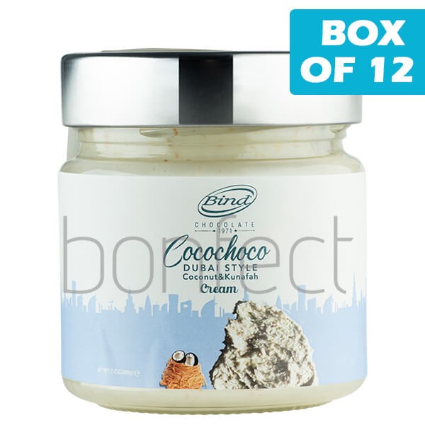 Dubai Chocolate Spread  Coconut 200g  12 Pack