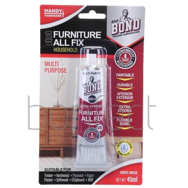 Handy Hardware Glue Furniture All Fix Extra Strength 45ml