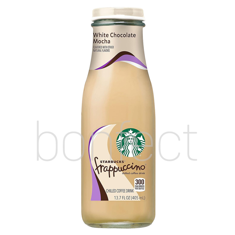 Starbucks White Chocolate Mocha Frappuccino Bottle 405ml  12 Pack