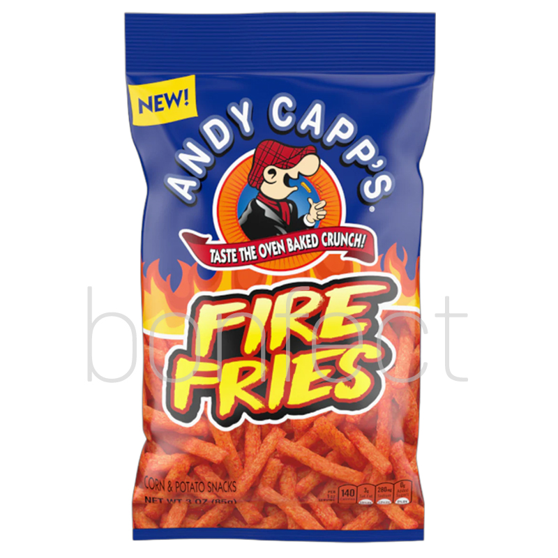 Andy Capps Fire Fries Bag 85g  12 Pack