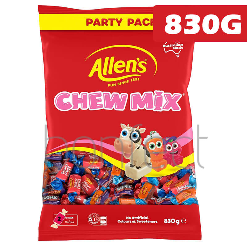 Allens Bulk Chew Mix Lollies 830g
