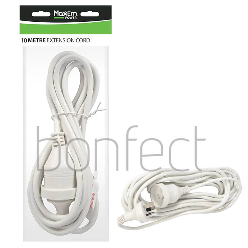 Maxem Power Extension Cord 10 Metre