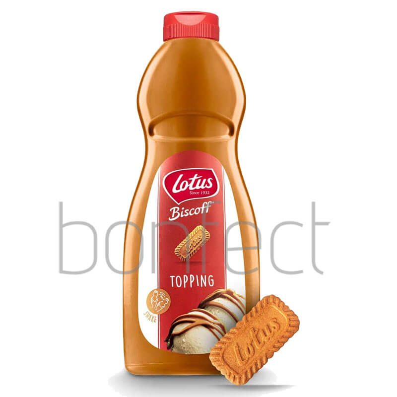 Lotus Biscoff Topping Syrup Sauce 1kg