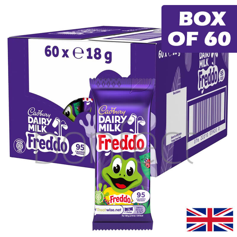 Cadbury Dairy Milk Freddo 18g  60 Pack