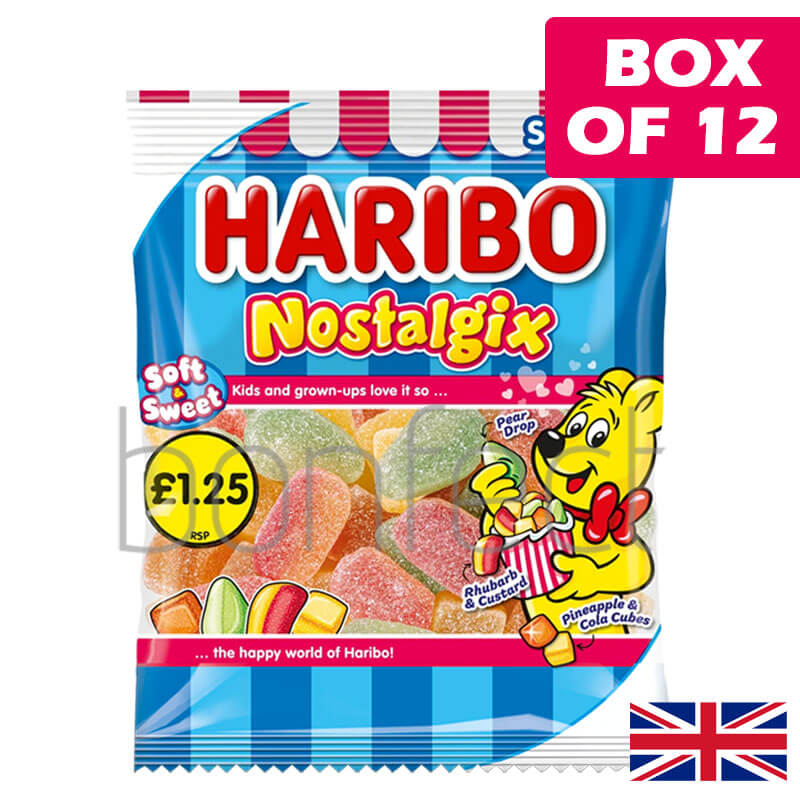 Haribo Nostalgix Bag 140g  12 Pack