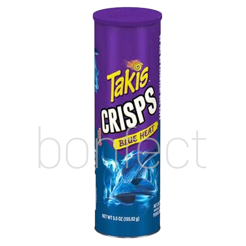 Barcel Takis Blue Heat Potato Chips Can 155g  15 Pack