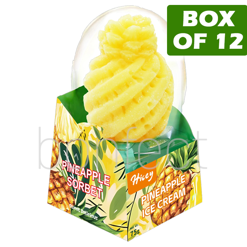 KAPRI 3D Pineapple Ice Cream 90g  12 Pack