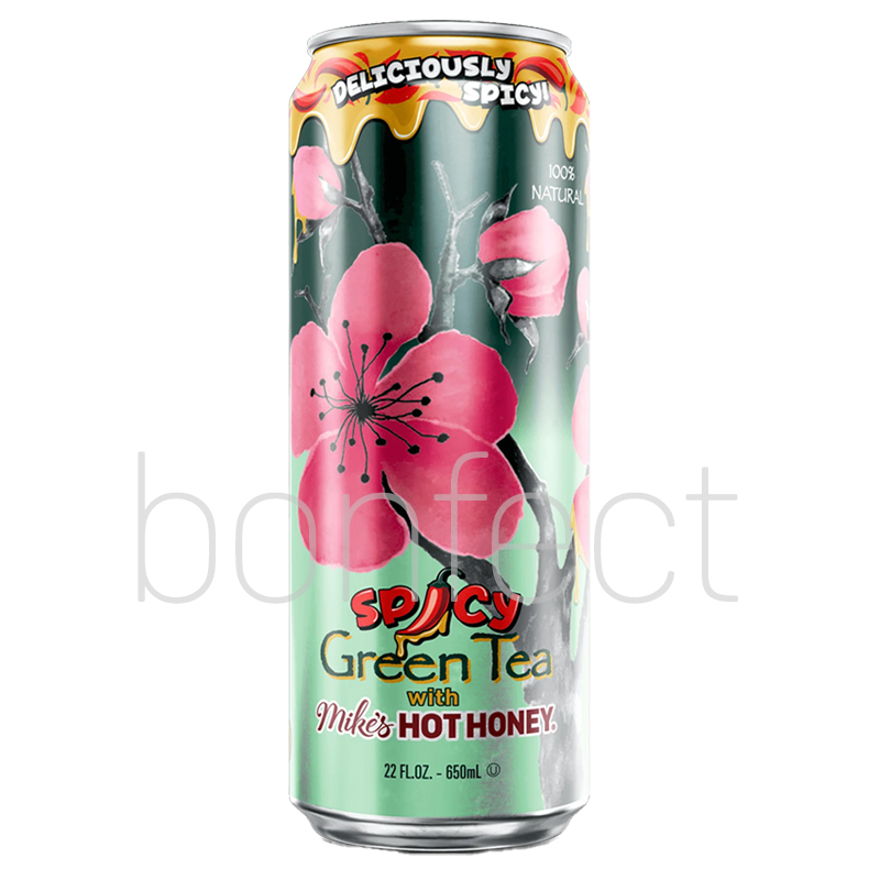 Arizona 680ml Can Spicy Green Tea Juice Cocktail  24 Pack