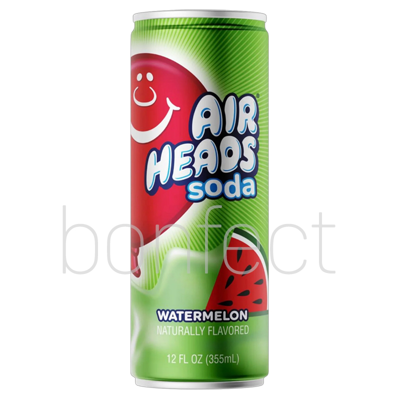 Airhead Soda Watermelon 355ml  12 Pack