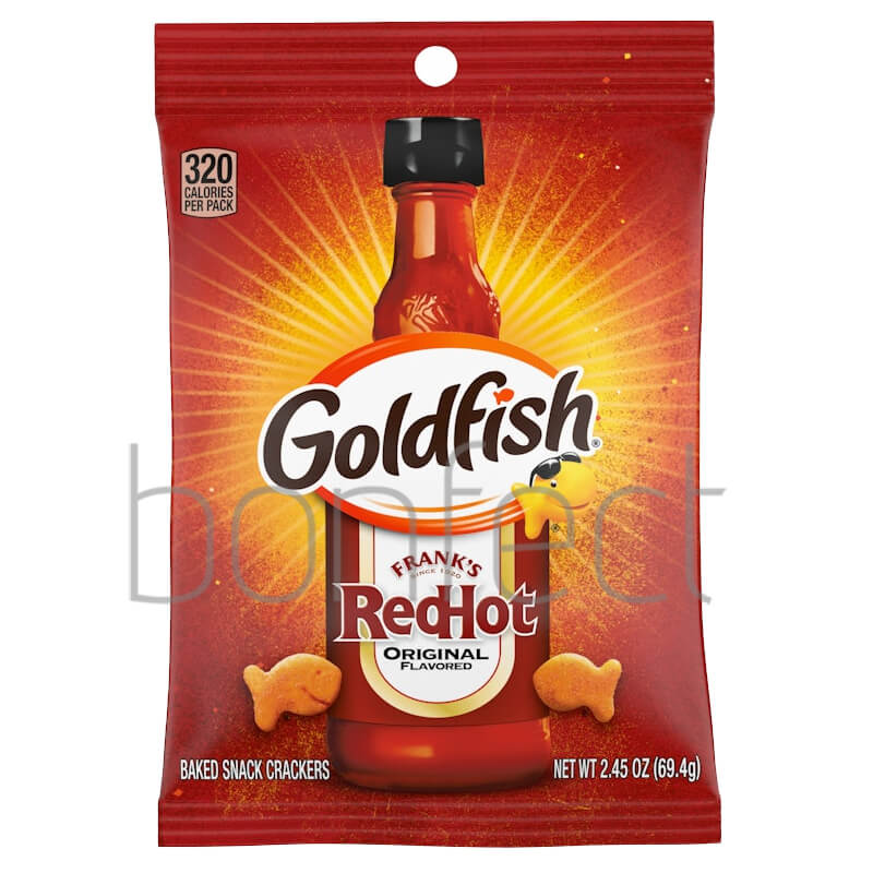 Goldfish Franks RedHot Crackers Bag 70g