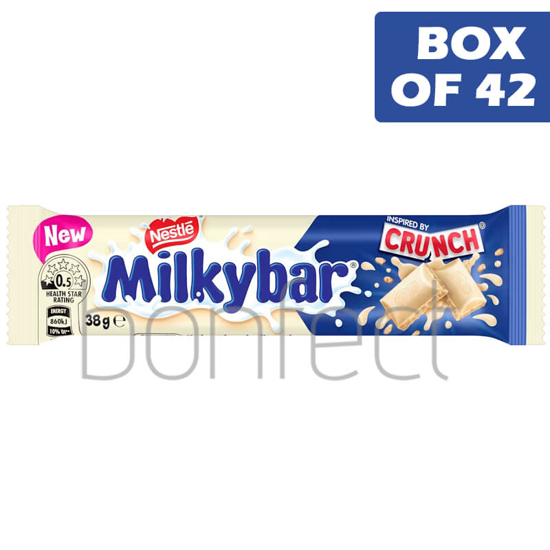 Nestle Milkybar Chocolate Crunch 38g  42 Pack