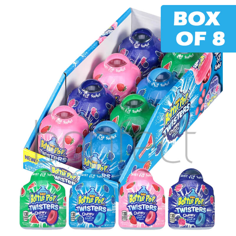 Baby Bottle Pop Twisters 77g  8 Pack
