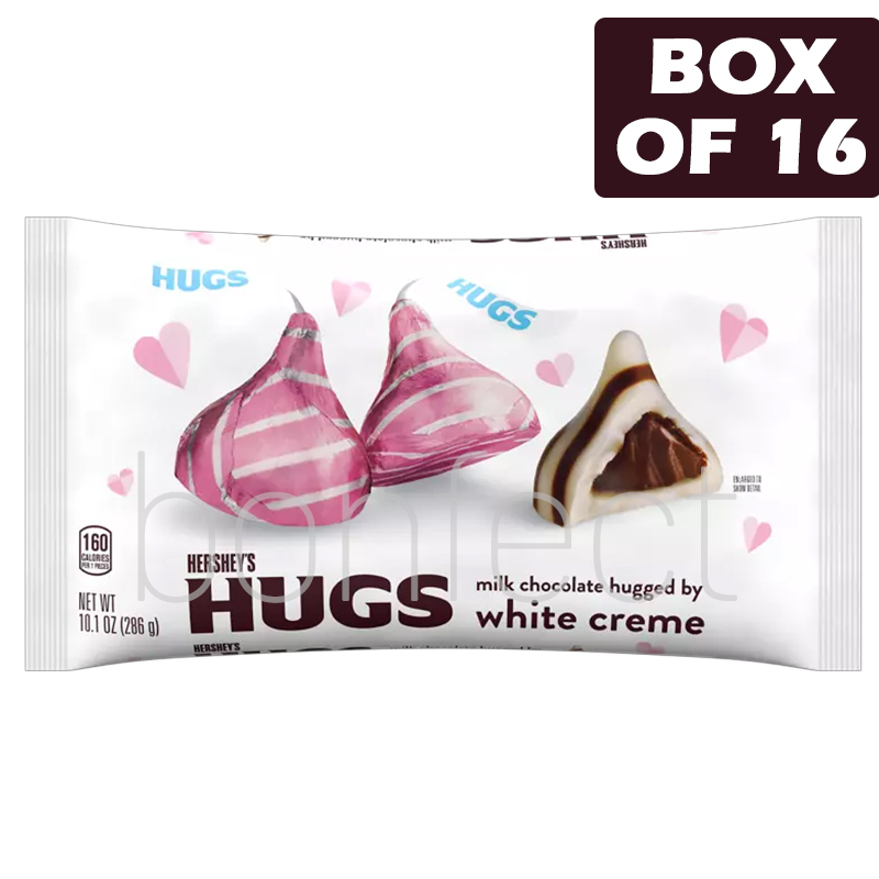 Hersheys Valentine Hugs White Chocolate 286g  16 Pack