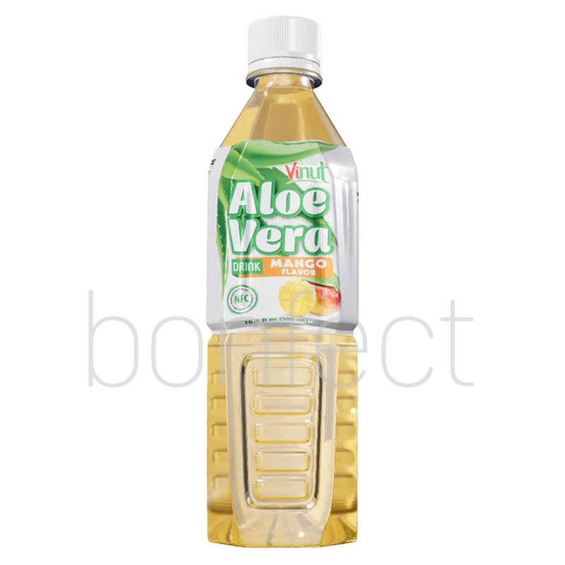 Vinut Aloe Vera Drink Mango 500ml  24 Pack