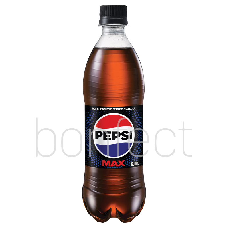 Pepsi Max Cola Bottle 600ml  24 Pack