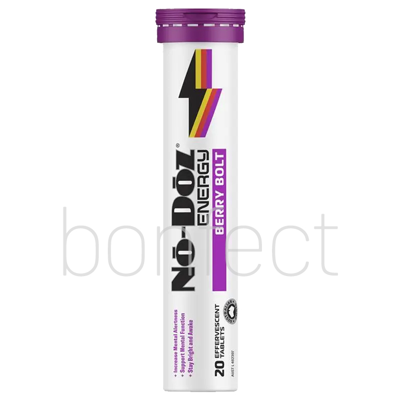 NoDoz Energy Berry Bolt 20 Effervescent Tablets