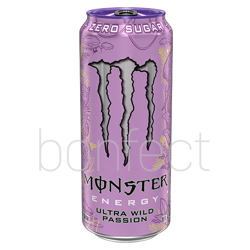 Monster Ultra Wild Passion Energy Drink 473ml  24 Pack
