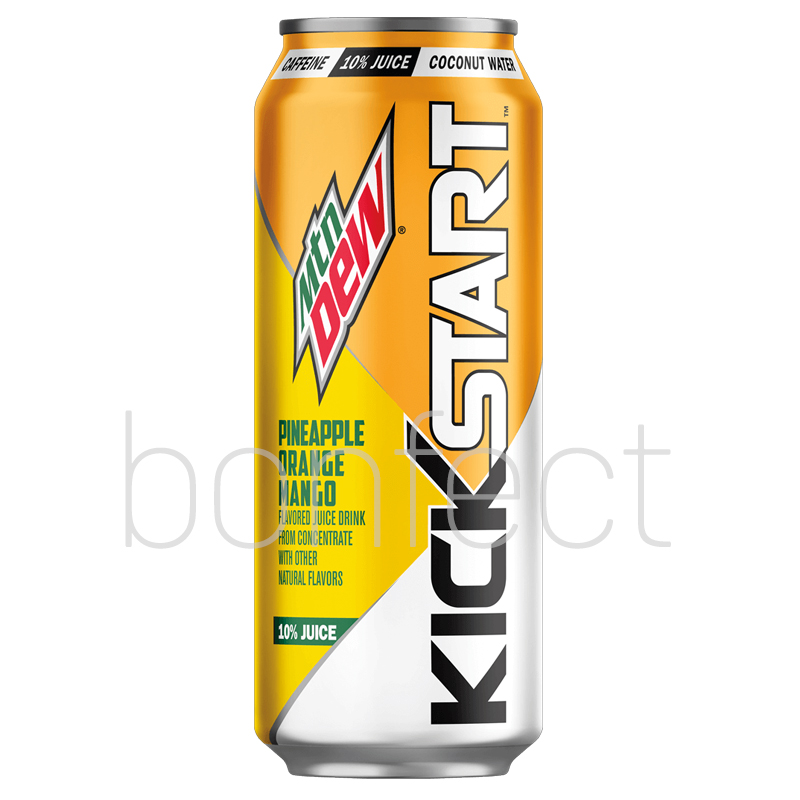 Mountain Dew Kickstart Pineapple Orange Mango 473ml12