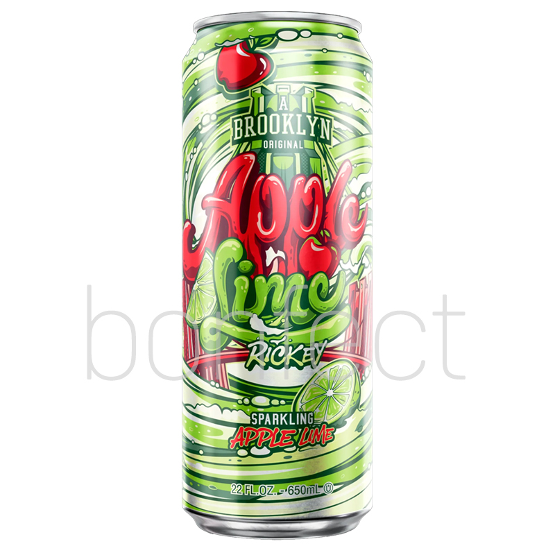Arizona 650ml Can Apple Lime Rickey  24 Pack