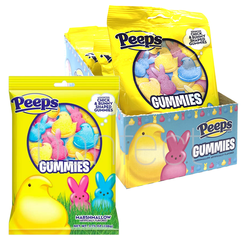 Peeps Gummies 106g  12 Pack